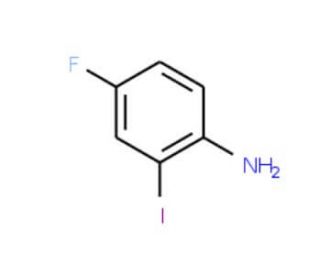 4-Fluoro-2-iodoaniline (CAS 61272-76-2) - chemical structure image