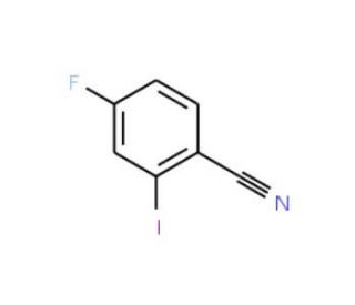 4-Fluoro-2-iodobenzonitrile (CAS 1031929-20-0) - chemical structure image