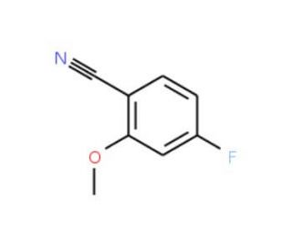 4-Fluoro-2-methoxybenzonitrile (CAS 191014-55-8) - chemical structure image