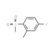 4-Fluoro-2-methyl-1-(methylsulphonyl)benzene (CAS 828270-62-8) - chemical structure image