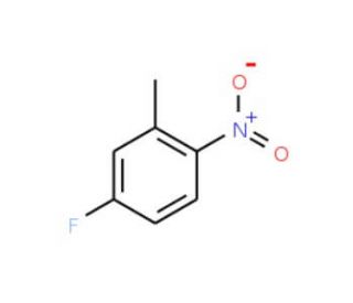 4-fluoro-2-methyl-1-nitrobenzene (CAS 446-33-3) - chemical structure image