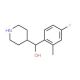 (4-Fluoro-2-methyl-phenyl)-piperidin-4-yl-methanol (CAS 1189106-97-5) - chemical structure image