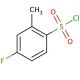 4-Fluoro-2-methylbenzenesulfonyl chloride (CAS 7079-48-3) - chemical structure image