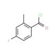 4-Fluoro-2-methylbenzoyl chloride (CAS 21900-43-6) - chemical structure image
