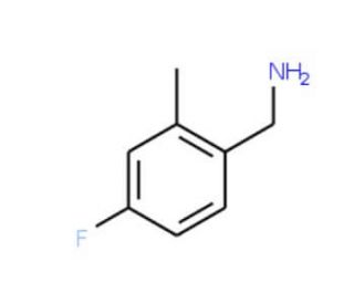 4-Fluoro-2-methylbenzylamine (CAS 771574-00-6) - chemical structure image
