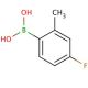 4-Fluoro-2-methylphenylboronic acid (CAS 139911-29-8) - chemical structure image