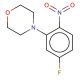 4-Fluoro-2-morpholinonitrobenzene - chemical structure image