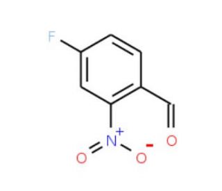4-Fluoro-2-nitro-benzaldehyde (CAS 2923-96-8) - chemical structure image