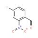 4-Fluoro-2-nitro-benzaldehyde (CAS 2923-96-8) - chemical structure image