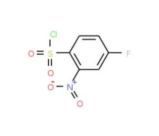 4-Fluoro-2-nitro-benzenesulfonyl chloride - chemical structure image