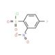 4-Fluoro-2-nitro-benzenesulfonyl chloride - chemical structure image