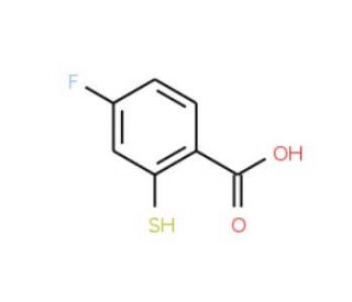 4-fluoro-2-sulfanylbenzoic acid (CAS 81223-43-0) - chemical structure image