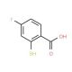 4-fluoro-2-sulfanylbenzoic acid (CAS 81223-43-0) - chemical structure image