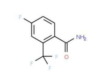 4-Fluoro-2-(trifluoromethyl)benzamide (CAS 207919-06-0) - chemical structure image