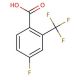 4-Fluoro-2-(trifluoromethyl)benzoic acid (CAS 141179-72-8) - chemical structure image