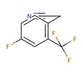 4-Fluoro-2-(trifluoromethyl)phenylacetonitrile (CAS 80141-94-2) - chemical structure image