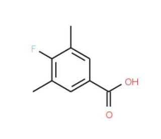 4-Fluoro-3,5-dimethylbenzoic acid - chemical structure image