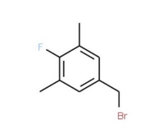 4-Fluoro-3,5-dimethylbenzyl bromide (CAS 886501-82-2) - chemical structure image