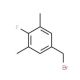 4-Fluoro-3,5-dimethylbenzyl bromide (CAS 886501-82-2) - chemical structure image
