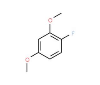 4-Fluoro-3-methoxyanisole (CAS 17715-70-7) - chemical structure image