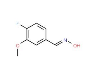 4-Fluoro-3-methoxybenzaldoxime (CAS 886762-52-3) - chemical structure image