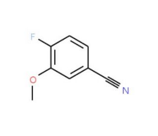 4-Fluoro-3-methoxybenzonitrile (CAS 243128-37-2) - chemical structure image