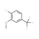 4-Fluoro-3-methoxybenzotrifluoride (CAS 261951-78-4) - chemical structure image