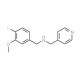 (4-Fluoro-3-methoxybenzyl)-(pyridin-4-ylmethyl)amine - chemical structure image