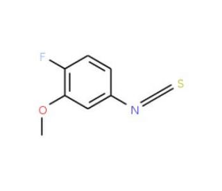 4-Fluoro-3-methoxyphenylisothiocyanate - chemical structure image