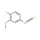 4-Fluoro-3-methoxyphenylisothiocyanate - chemical structure image