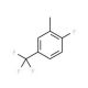 4-Fluoro-3-methylbenzotrifluoride (CAS 74483-52-6) - chemical structure image