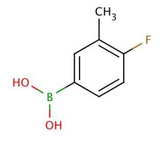 4-Fluoro-3-methylphenylboronic acid (CAS 139911-27-6) - chemical structure image