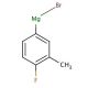 4-Fluoro-3-methylphenylmagnesium bromide solution (CAS 82297-89-0) - chemical structure image