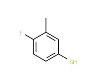 4-Fluoro-3-methylthiophenol (CAS 845790-87-6) - chemical structure image