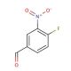 4-Fluoro-3-nitrobenzaldehyde (CAS 42564-51-2) - chemical structure image