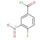 4-Fluoro-3-nitrobenzoyl chloride (CAS 400-94-2) - chemical structure image