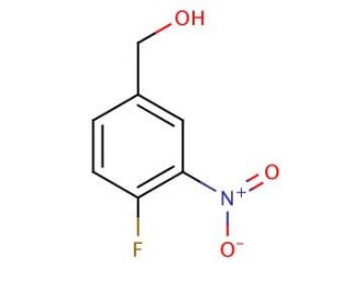 4-Fluoro-3-nitrobenzyl alcohol (CAS 20274-69-5) - chemical structure image