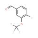 4-Fluoro-3-(trifluoromethoxy)benzaldehyde (CAS 86256-48-6) - chemical structure image