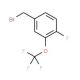 4-Fluoro-3-(trifluoromethoxy)benzyl bromide (CAS 86256-50-0) - chemical structure image