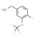 4-Fluoro-3-(trifluoromethoxy)benzylamine - chemical structure image