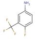 4-Fluoro-3-(trifluoromethyl)aniline (CAS 2357-47-3) - chemical structure image