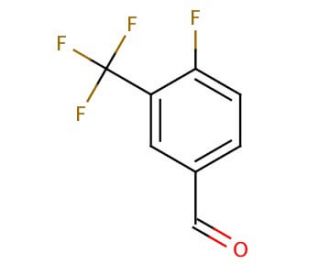 4-Fluoro-3-(trifluoromethyl)benzaldehyde (CAS 67515-60-0) - chemical structure image