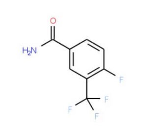 4-Fluoro-3-(trifluoromethyl)benzamide (CAS 67515-57-5) - chemical structure image