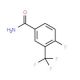 4-Fluoro-3-(trifluoromethyl)benzamide (CAS 67515-57-5) - chemical structure image