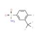 4-Fluoro-3-(trifluoromethyl)benzenesulfonamide - chemical structure image