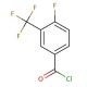 4-Fluoro-3-(trifluoromethyl)benzoyl chloride (CAS 67515-56-4) - chemical structure image