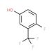 4-Fluoro-3-(trifluoromethyl)phenol (CAS 61721-07-1) - chemical structure image