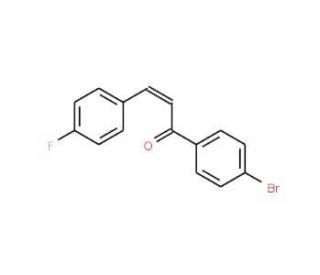 4-Fluoro-4&prime;-bromochalcone (CAS 98991-32-3) - chemical structure image
