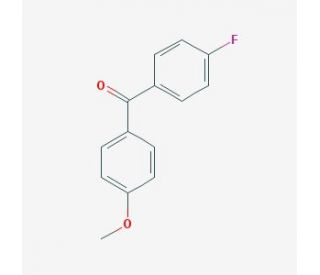 4-fluoro-4&prime;-methoxybenzophenone (CAS 345-89-1) - chemical structure image