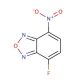 4-Fluoro-7-nitrobenzofurazan (CAS 29270-56-2) - chemical structure image